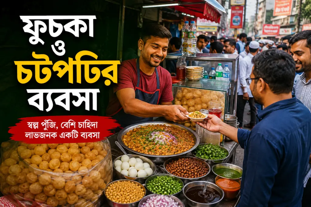 ফুচকা ও চটপটির ব্যবসা