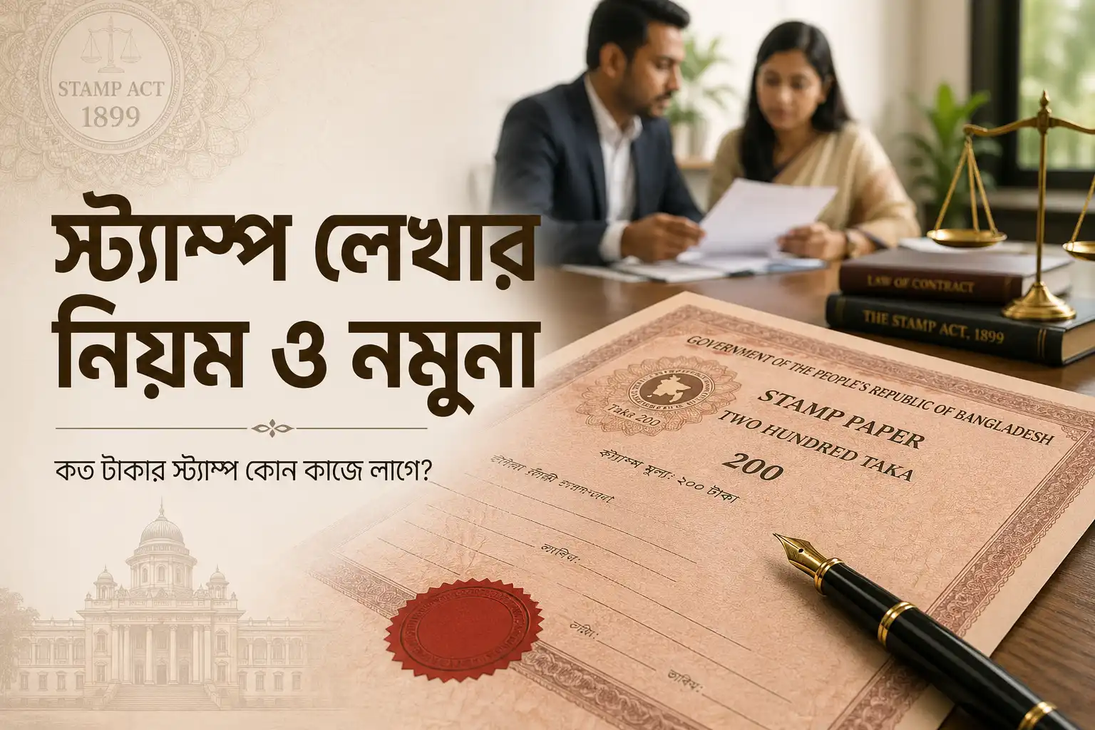 Stamp Law with Samples