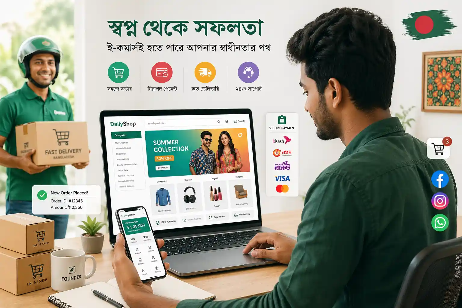 online e commerce website